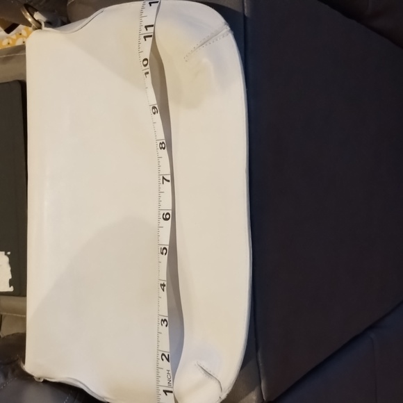 Shoulder Bag Purse -Leather - White -Made in Spain- Hispanitas - Picture 16 of 17